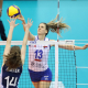 (190918) -- HAMAMATSU, Sept. 18, 2019 (Xinhua) -- Ana Bjelica (R) of Serbia competes during a round robin match against Argentina at the 2019 FIVB Volleyball Women's World Cup in Hamamatsu, Japan, Sept. 18, 2019. Serbia won the match 3-1. (Xinhua/Du Xiaoyi) - Du Xiaoyi -//CHINENOUVELLE_XxjpbeE007215_20190918_PEPFN0A001/1909181406/Credit:CHINE NOUVELLE/SIPA/1909181409,Image: 471580624, License: Rights-managed, Restrictions: , Model Release: no, Credit line: Profimedia