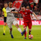 Soccer Football - Champions League - Round of 16 Second Leg - Bayern Munich v Liverpool - Allianz Arena, Munich, Germany - March 13, 2019  Bayern Munich's Franck Ribery in action with Liverpool's Fabinho   Action Images via Reuters/Andrew Boyers