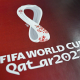 November 9, 2021, Kyiv, Ukraine: Official logo FIFA World Cup 2022 in Qatar printed on banner during training session on the eve of the FIFA World Cup Qatar 2022 qualification at the Olympic stadium in Kyiv.,Image: 642434048, License: Rights-managed, Restrictions: , Model Release: no, Credit line: Aleksandr Gusev / Zuma Press / Profimedia