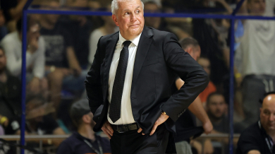 head coach Zeljko Obradovic Partizan -  Crvena Zvezda ABA Liga Beograd, Srbija 1.6.2022.  photo: Pedja Milosavljevic/STARSPORT